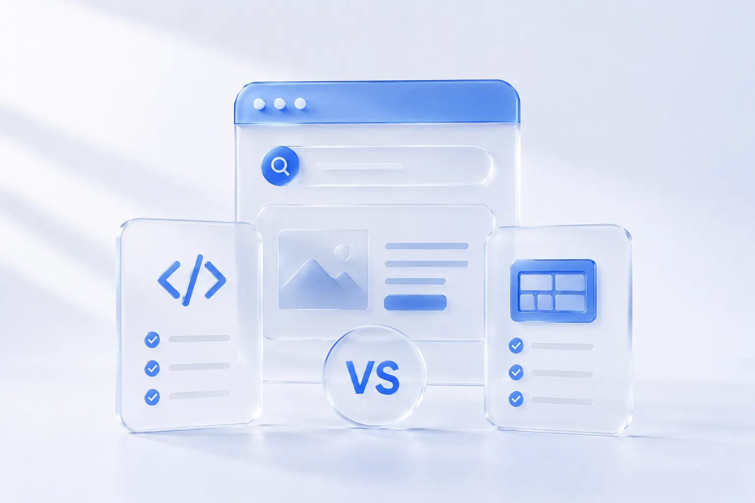 Site sur-mesure ou template — comparatif