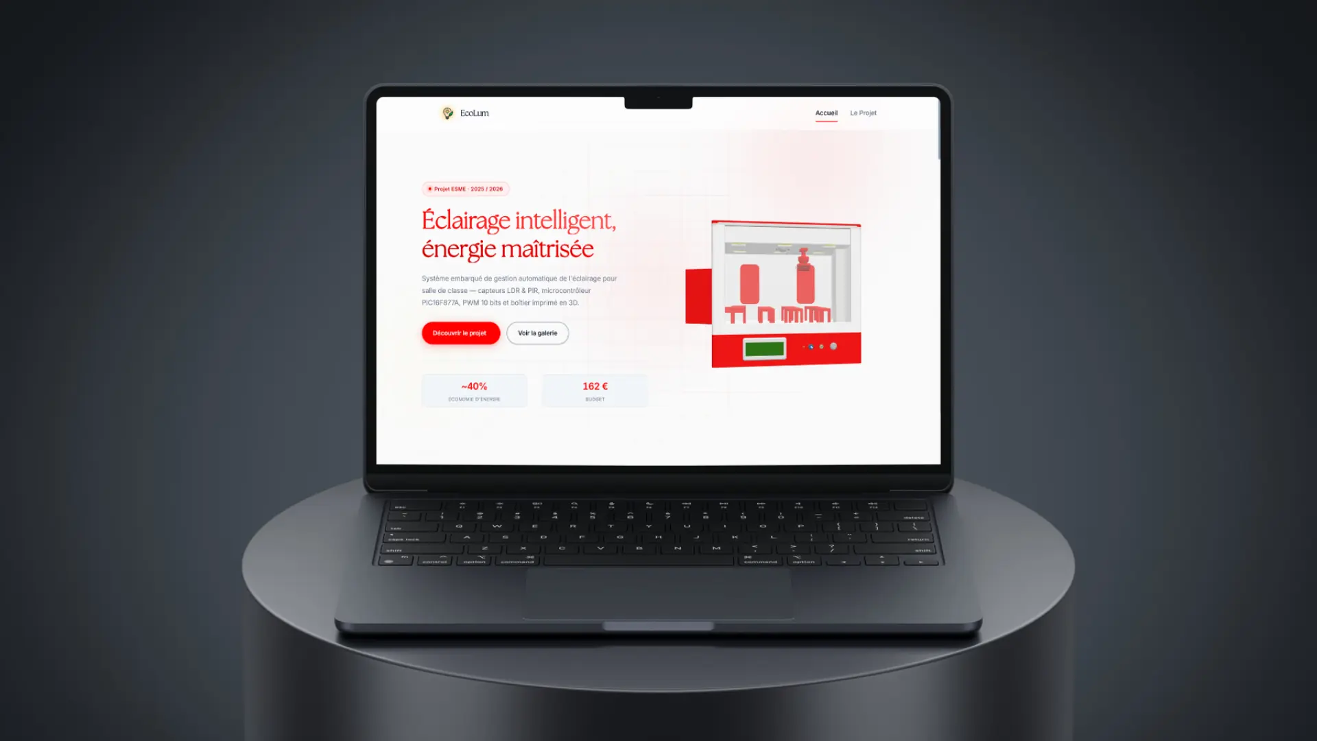 EcoLum — desktop